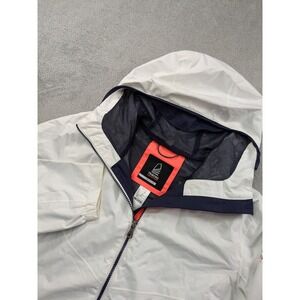 Tribord Decathlon Sailing 100 Hooded Windbreaker Jacket White Womens Large L